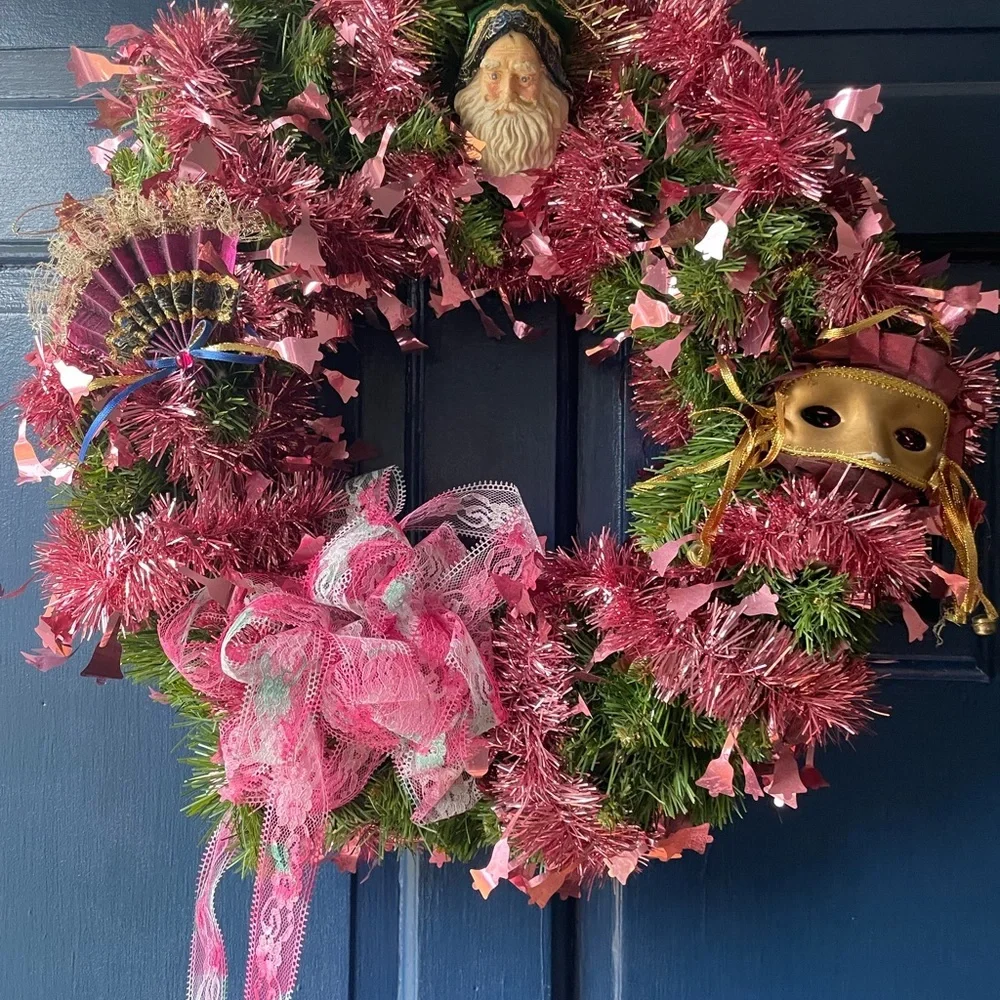 Source Unknown handmade pink